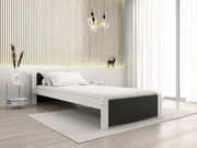 IKAROS ágy 90 x 200 cm, antracit/fehér Ágyrács: Lamellás ágyrács, Matrac: Deluxe 10 cm matrac
