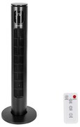 Aigostar B.V. Aigostar - Torony ventilátor 50W/230V fekete Wi-Fi + + távirányító AI1065