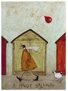 Művészeti nyomat Sam Toft - A Moody Balloon