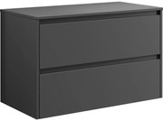 TRONDHEIM 90 cm-es mosdószekrény, antracit