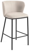 Bézs bárszék (ülésmagasság 65 cm) Ciselia – Kave Home