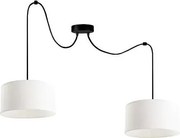 Csillár zsinóron TUZ 2xE27/60W/230V pók