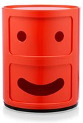 Componibili Smile asztal, piros - Kartell