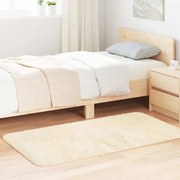 krém poliészter hosszú szálú NAVARRA bozontos szőnyeg 80x150 cm