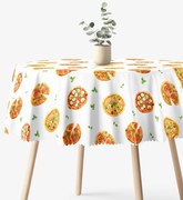 Goldea kör alakú teflonos terítő - ízletes pizza Ø 100 cm
