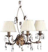 ONLI - Fali lámpa KAREN 3xE14/6W/230V bronz