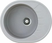 Venera M Metalac 155195 Gránit Mosogatótálca - Extra mély, Csepegtetőtálcás, Design, Szürke