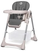 Lionelo - Gyermek étkezőszék ZANNA szürke