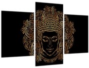 Arany Buddha képe (90x60 cm)