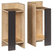 Elos Oak éjjeliszekrény, 2 db