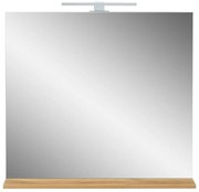 Fali tükör világítással-polccal 76x75 cm Menen – Germania