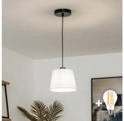 Brilagi - CERIA kábeles LED csillár 1xE27/40W/230V, átmérő 20,5 cm, fehér