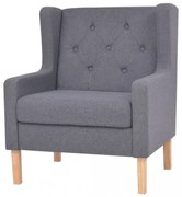 szürke szövet karosszék