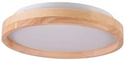 LED fürdőszobai mennyezeti lámpa LED/12W/230V Ø 27 cm IP44 tölgy
