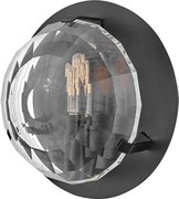 Quintiesse modern fali lámpa leo fekete elsqn-leo-wb1-bk