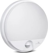 Kültéri Led Lámpa Alkonyati Pir Mozgásérzékelővel IP54 Erős 1100 lm