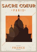 Illusztráció Typographic Paris City Poster Design, kursatunsal