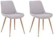 2x Étkezőszék Hawaj CL-18012 | világosszürke