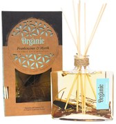 Organikus diffúzor Frankincense &amp; Myrrh 150ml, pálcikákkal