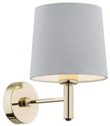 Argon 4347 - Fali lámpa PONTE 1xE27/15W/230V szürke/réz