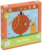 Fejlesztő játék, megfigyelés - Keress és pörgess, Tréfás - Eduludo Obs Funny