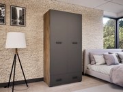 Tessara Gardrób (Antracit) modern
