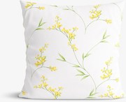 Goldea díszpárnahuzat - mimózavirágok 40 x 40 cm