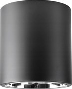 Mennyezeti lámpatest Falra szerelhető Kerek Spot Pontcső Jupiter 17C E27 Fekete