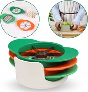 Uppfylld Színes zöldség-gyümölcs szeletelő szett 4 db-os Ikea