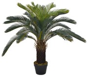 vidaXL zöld, cserepes mű cycas-pálma 90 cm