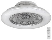 Rabalux - LED Dimmelhető mennyezeti lámpa ventilátorral LED/30W/230V + távirányító