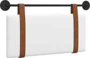 vidaXL Fali Fejtámla Falra szerelhető Fehér 90 x 40 cm Faanyag