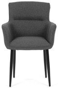 DCH-J2159 GREY2 étkezőszék szett, 2 db