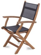 Fieldmann - Összecsukható akácfa kerti szék
