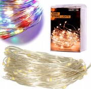 Led Lámpák Dekorációs Drótok Dekoratív 5m 50 Led Többszínű Akkumulátoros