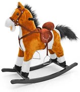 Hintaló dallammal Milly Mally Mustang világos barna