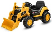 Baby Mix CAT gyerek elektromos traktor, sárga