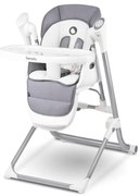Lionelo - Gyermek étkezőszék NILES Szürke 4xAA