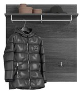 Scout előszoba panel füstszürke