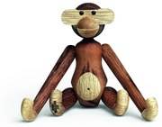 Bojesen Denmark Monkey Teak dekorációs figura tömör fából - Kay