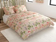 HERBAR BLEND bézs pamut ágyneműhuzat Ágyneműhuzat mérete: 70 x 90 cm | 140 x 200 cm