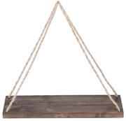 Hang függőpolc fából