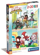 Pókember puzzle 2x20 db-os (Spidey)