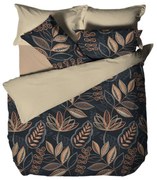 B.E.S. Petrovice Flanel ágynemű Noční listí(Éjszakai levelek), 140 x 200 cm, 70 x 90 cm