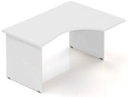 Visio ergonomikus asztal 140 x 100 cm, jobb, fehér