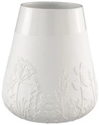 Fehér porcelán váza FLOWERS
