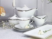 6 személyes teáskanna 22 el Bogucice Platina Vonal kávészerviz