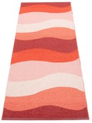 Piros kültéri-beltéri futószőnyeg 70x200 cm Urvi Fire – Pappelina
