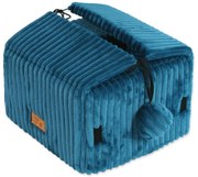 Kék bújó macskáknak 40x36 cm Magic Cat Stripe – Plaček Pet Products