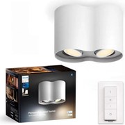 Philips - LED Dimmelhető spotlámpa Hue PILLAR 2xGU10/4,2W/230V + távirányító fehér